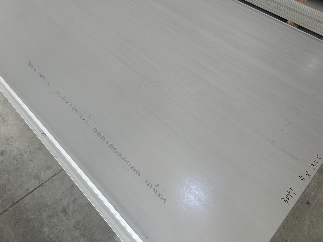 Плита нержавеющей стали SS 304L покрывает 2B поверхностные 4ft x 4ft 4ft x 8ft